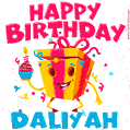Funny Happy Birthday Daliyah GIF
