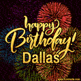Happy Birthday, Dallas! Celebrate with joy, colorful fireworks, and unforgettable moments.