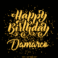 Happy Birthday Card for Damarco - Download GIF and Send for Free