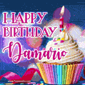 Happy Birthday Damario - Lovely Animated GIF