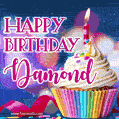 Happy Birthday Damond - Lovely Animated GIF