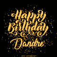 Happy Birthday Card for Dandre - Download GIF and Send for Free