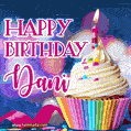Happy Birthday Dani - Lovely Animated GIF