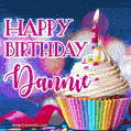 Happy Birthday Dannie - Lovely Animated GIF