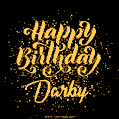 Happy Birthday Card for Darby - Download GIF and Send for Free