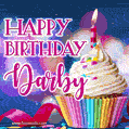 Happy Birthday Darby - Lovely Animated GIF