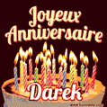 Joyeux anniversaire Darek GIF