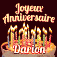 Joyeux anniversaire Darion GIF