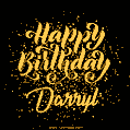 Happy Birthday Card for Darryl - Download GIF and Send for Free
