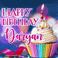 Happy Birthday Daryan - Lovely Animated GIF