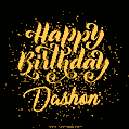 Happy Birthday Card for Dashon - Download GIF and Send for Free