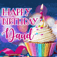 Happy Birthday Daud - Lovely Animated GIF
