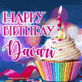 Happy Birthday Davari - Lovely Animated GIF