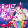 Happy Birthday Davian - Lovely Animated GIF