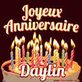 Joyeux anniversaire Daylin GIF