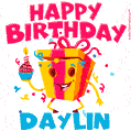 Funny Happy Birthday Daylin GIF