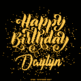 Happy Birthday Card for Daylyn - Download GIF and Send for Free