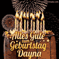 Alles Gute zum Geburtstag Dayna (GIF)