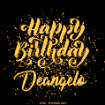 Happy Birthday Card for Deangelo - Download GIF and Send for Free