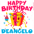 Funny Happy Birthday Deangelo GIF