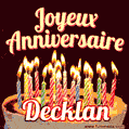 Joyeux anniversaire Decklan GIF