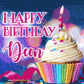 Happy Birthday Deen - Lovely Animated GIF