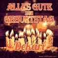 Alles Gute zum Geburtstag Dekari (GIF)