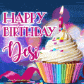 Happy Birthday Desi - Lovely Animated GIF