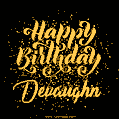 Happy Birthday Card for Devaughn - Download GIF and Send for Free