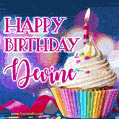 Happy Birthday Devine - Lovely Animated GIF