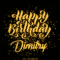 Happy Birthday Card for Dimitry - Download GIF and Send for Free