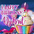 Happy Birthday Djibril - Lovely Animated GIF