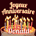 Joyeux anniversaire Donald GIF