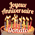 Joyeux anniversaire Donato GIF