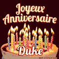 Joyeux anniversaire Duke GIF