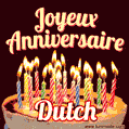Joyeux anniversaire Dutch GIF