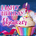 Happy Birthday Ebenezer - Lovely Animated GIF