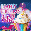 Happy Birthday Ediel - Lovely Animated GIF