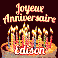 Joyeux anniversaire Edison GIF