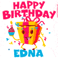 Funny Happy Birthday Edna GIF