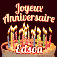 Joyeux anniversaire Edson GIF
