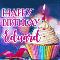 Happy Birthday Eduard - Lovely Animated GIF