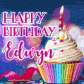 Happy Birthday Edwyn - Lovely Animated GIF