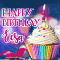 Happy Birthday Eesa - Lovely Animated GIF