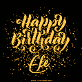 Happy Birthday Card for Efe - Download GIF and Send for Free
