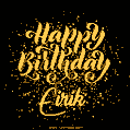 Happy Birthday Card for Eirik - Download GIF and Send for Free