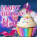 Happy Birthday Elia - Lovely Animated GIF
