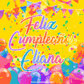 Feliz Cumpleaños Eliana (GIF)