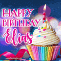 Happy Birthday Elias - Lovely Animated GIF