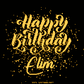 Happy Birthday Card for Elim - Download GIF and Send for Free